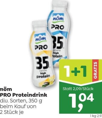 ADEG Nöm Pro Proteindrink 350g Angebot