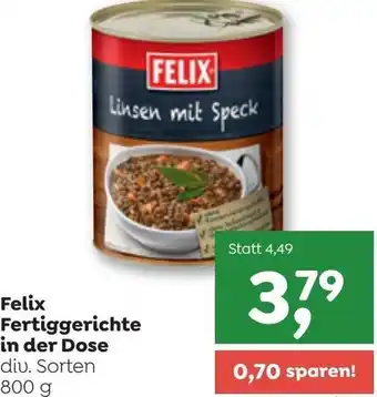 ADEG Felix Fertiggerichte in der Dose 800g Angebot