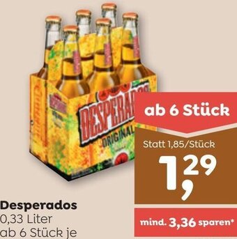 ADEG Desperados 0,33 Liter Angebot