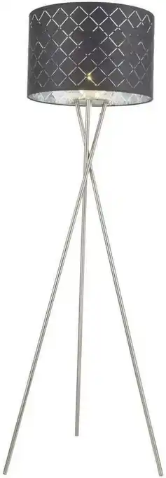 Möbelix Stehleuchte kidal d: 62 cm nickel Angebot