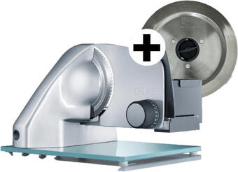 Media Markt Graef allesschneider vivo v22 twin mit glasbodenplatte in silber Angebot