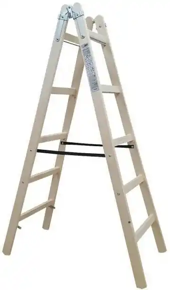 Let's Do It Baumarkt Stehleiter holz Angebot