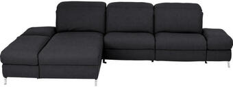 XXXLutz Ecksofa in echtleder schwarz Angebot