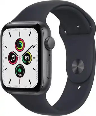 Media Markt Watch series se gps alu space grau 44 mm sportarmband mitternachtschwarz smartwatch Angebot