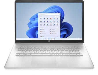 Media Markt Hp notebook 17-cp0906ng laptop, amd r3-5300u, 8gb ram, 256gb ssd, 17.3 zoll full-hd, win11, natursilber Angebot