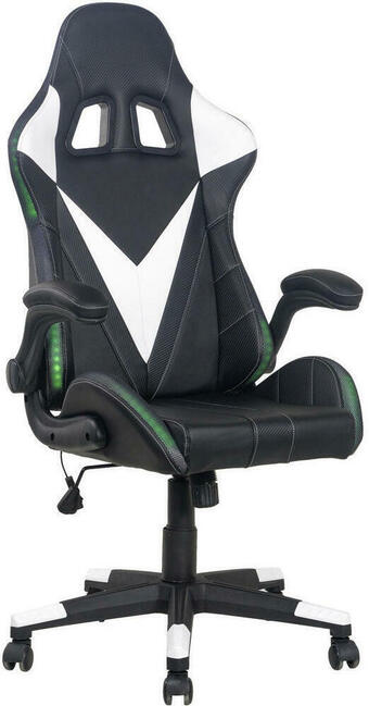 XXXLutz Gamingstuhl in lederlook schwarz, weiß Angebot
