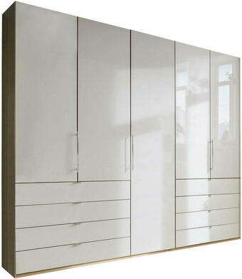 XXXLutz Falttãœrenschrank glasfront in eichefarben, champagner Angebot