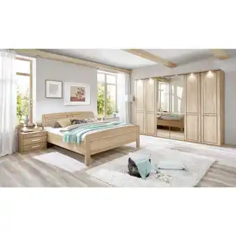 XXXLutz Schlafzimmer 180/200 cm in eichefarben Angebot