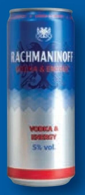 Lidl Rachmaninoff vodka energy Angebot