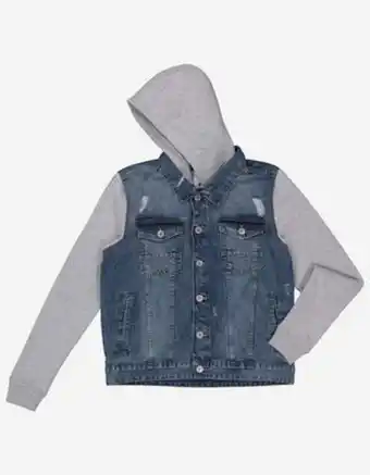 Herren jeansjacke - used-look