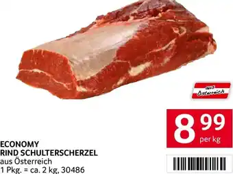 Transgourmet Economy Rind Schulterscherzel per kg Angebot