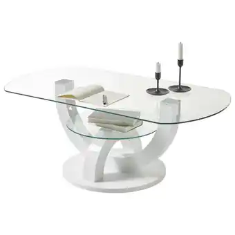 XXXLutz Couchtisch in glas, holzwerkstoff 110/60/40 cm Angebot