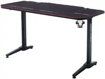 XXXLutz Gaming tisch in schwarz 140/65/75 cm Angebot