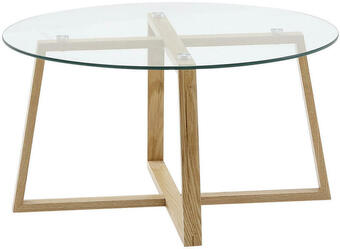 XXXLutz Couchtisch in glas 78/78/41 cm Angebot
