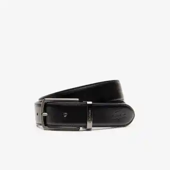 Lacoste Herren geschenkset wendbarer ledergürtel mit zwei schnallen Angebot