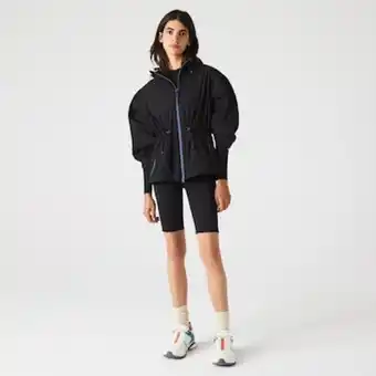 Lacoste Damen windbreaker mit verstellbarem bund Angebot