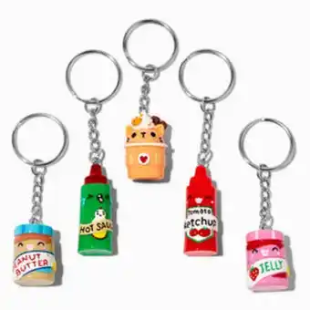 Claire's Best friends snack keychains - 5 pack Angebot