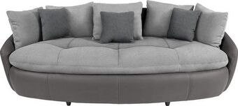 Möbelix Megasofa mit kissen aruba, mikrofaser/lederlook Angebot