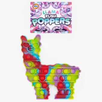 Claire's Llama push poppers fidget toy – styles may vary Angebot