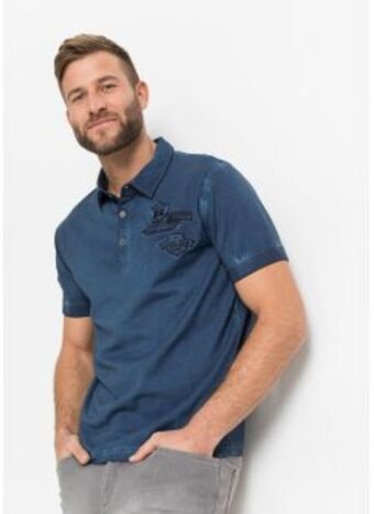 Bonprix Poloshirt in gewaschener optik, kurzarm Angebot