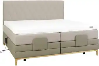 XXXLutz Boxspringbett 200/200 cm in braun, sandfarben Angebot
