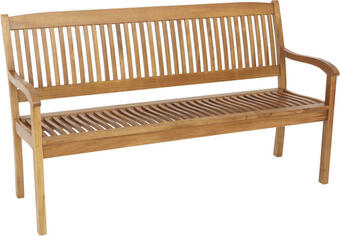 XXXLutz Gartenbank 157/91/63,5 cm in naturfarben Angebot
