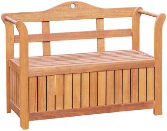 XXXLutz Gartenbank 118/85/55 cm in naturfarben Angebot
