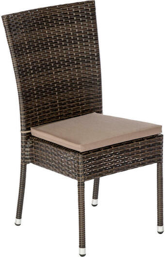 XXXLutz Stapelsessel in metall, kunststoff, textil braun Angebot