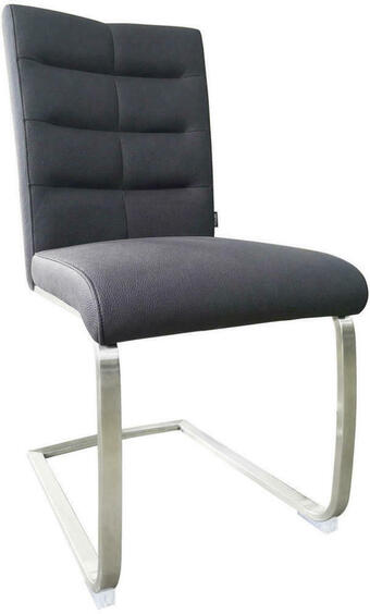 XXXLutz Schwingstuhl in edelstahl mikrofaser Angebot