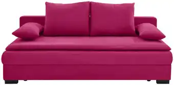 XXXLutz Schlafsofa in velours rot Angebot
