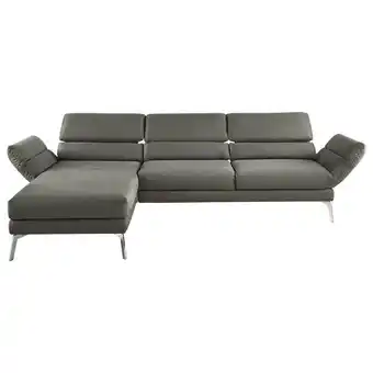 XXXLutz Ecksofa in mikrofaser graphitfarben Angebot