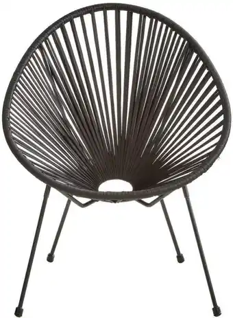 XXXLutz Gartensessel in metall, kunststoff schwarz Angebot