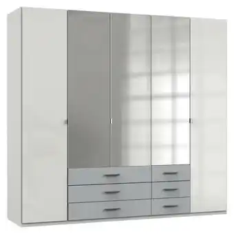 XXXLutz Drehtürenschrank in weiss/ in weiß, hellgrau Angebot