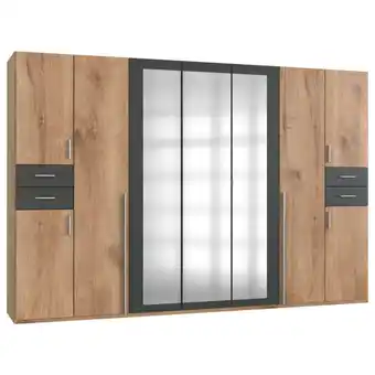 XXXLutz Kleiderschrank in graphitfarben, eichefarben Angebot