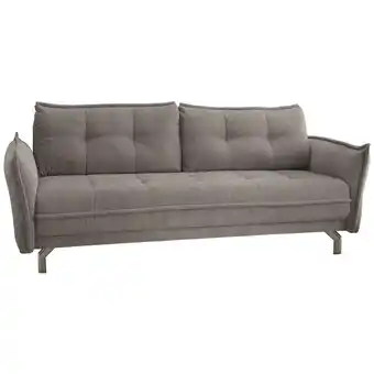 XXXLutz Dreisitzer-sofa in chenille hellbraun Angebot