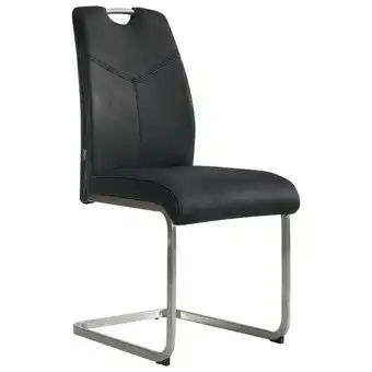 XXXLutz Schwingstuhl in edelstahl echtleder pigmentiert Angebot