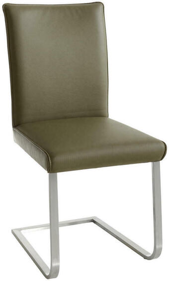 XXXLutz Schwingstuhl in edelstahl echtleder pigmentiert Angebot