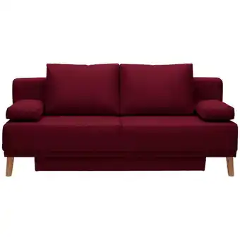 XXXLutz Schlafsofa in webstoff bordeaux Angebot