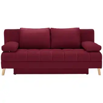 XXXLutz Schlafsofa in webstoff bordeaux Angebot