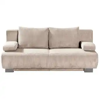 XXXLutz Schlafsofa in kord creme Angebot