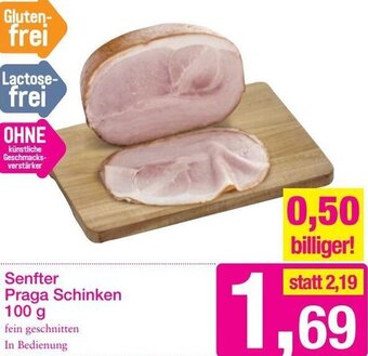 Sutterlüty Senfter Praga Schinken 100 g Angebot