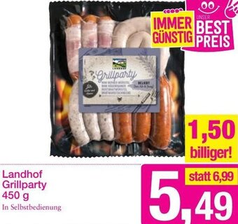 Sutterlüty Landhof Grillparty 450 g Angebot