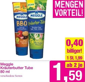 Sutterlüty Meggle Kräuterbutter Tube 80 ml Angebot