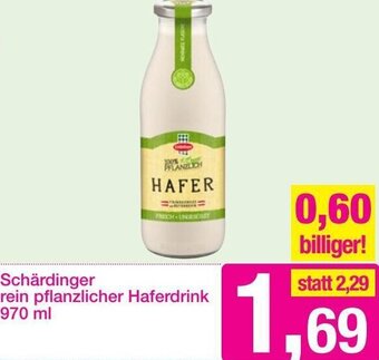 Sutterlüty Schärdinger Rein Pflanzlicher Haferdrink 970 ml Angebot
