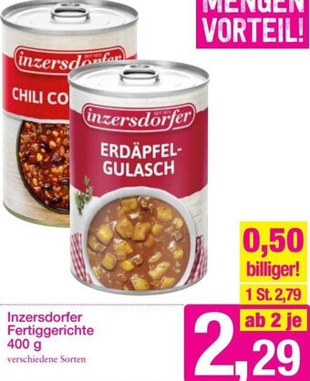 Sutterlüty Inzersdorfer Fertiggerichte 400 g Angebot