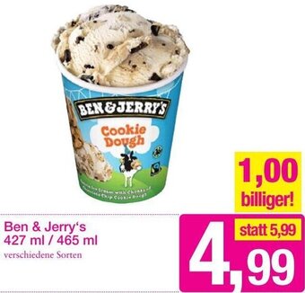 Sutterlüty Ben & Jerry's 427 ml/465 ml Angebot