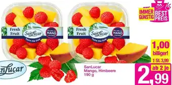 Sutterlüty SanLucar Mango, Himbeere 190 g Angebot