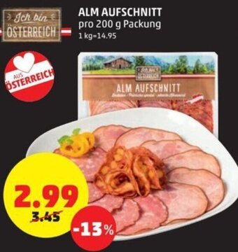 PENNY Alm Aufschnitt 200 g Angebot