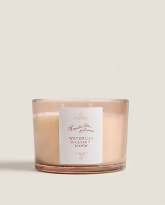 ZARA HOME (350 g) duftkerze waterlily & cedar, musk Angebot