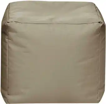 XXXLutz Sitzwürfel in textil braun Angebot
